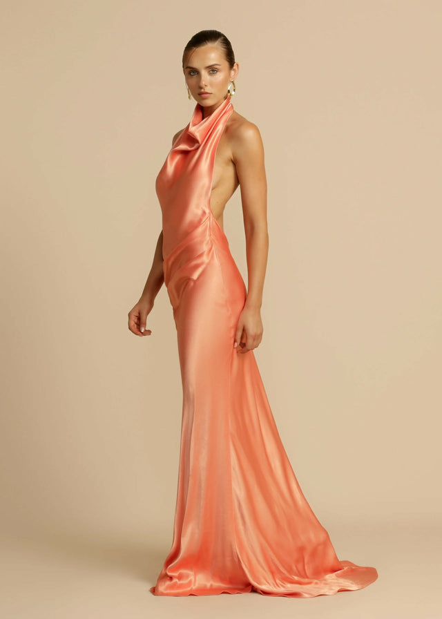 Arcina Ori Gaia Dress Papaya Size 10