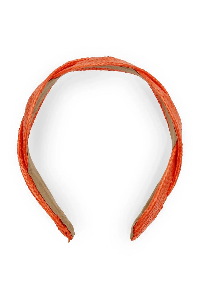 MORGAN & TAYLOR Gracie Headband in Orange