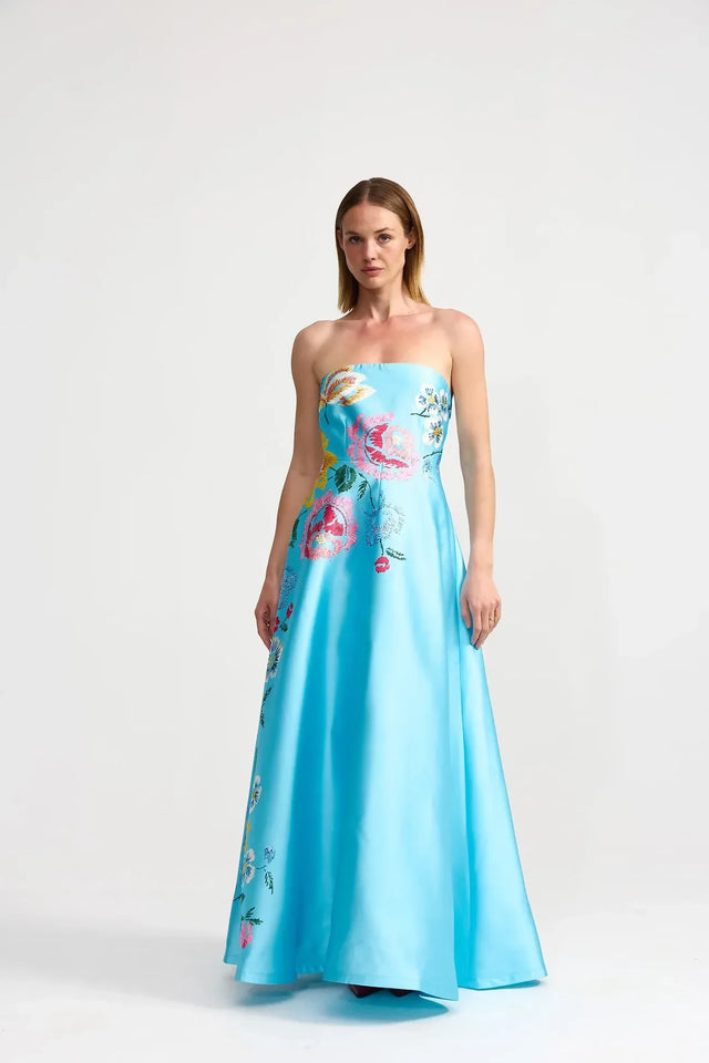Aston Studio Audrey Gown - Caribbean Bouquet