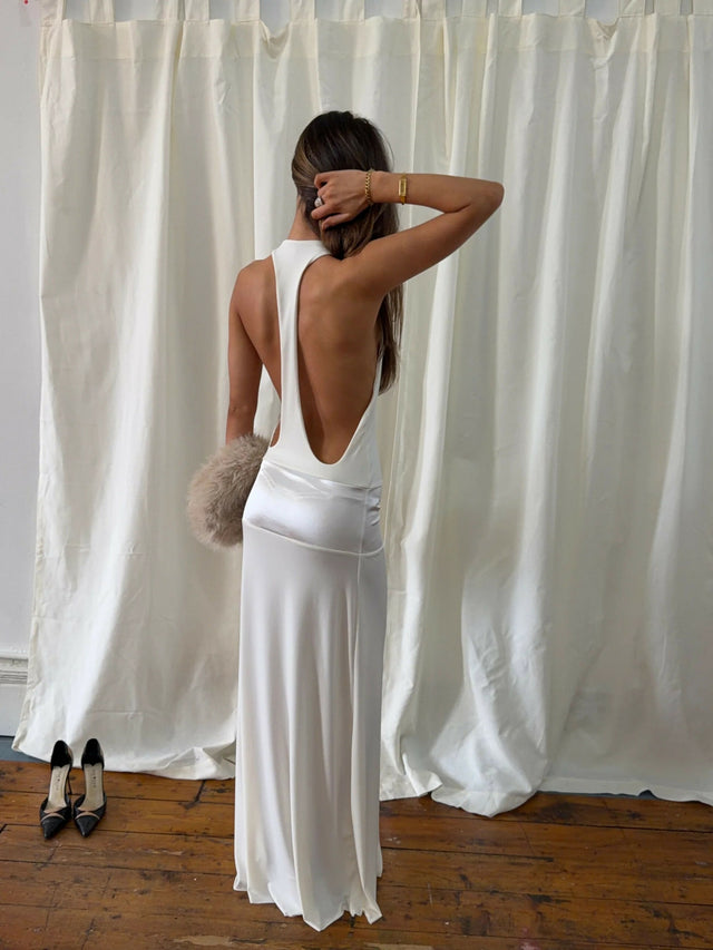 La Marie Serena Dress White