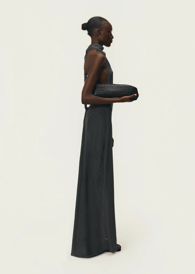 Arcina Ori Romy Maxi Dress in Chrome Metallic