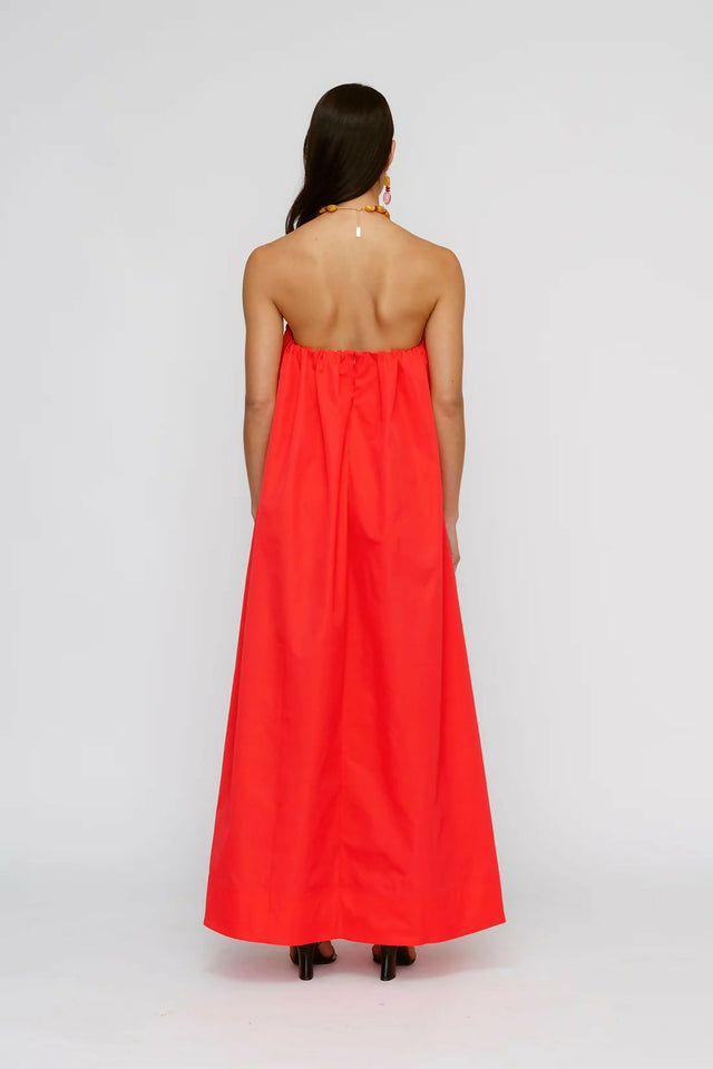 The Wolf Gang Verona Maxi Dress - Rojo Sunflower