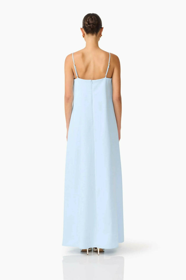 Elliatt Buttercup Maxi Dress - Blue Size 8,10