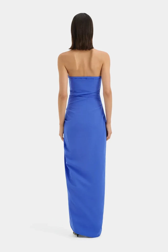 Sir Sol Strapless Gown