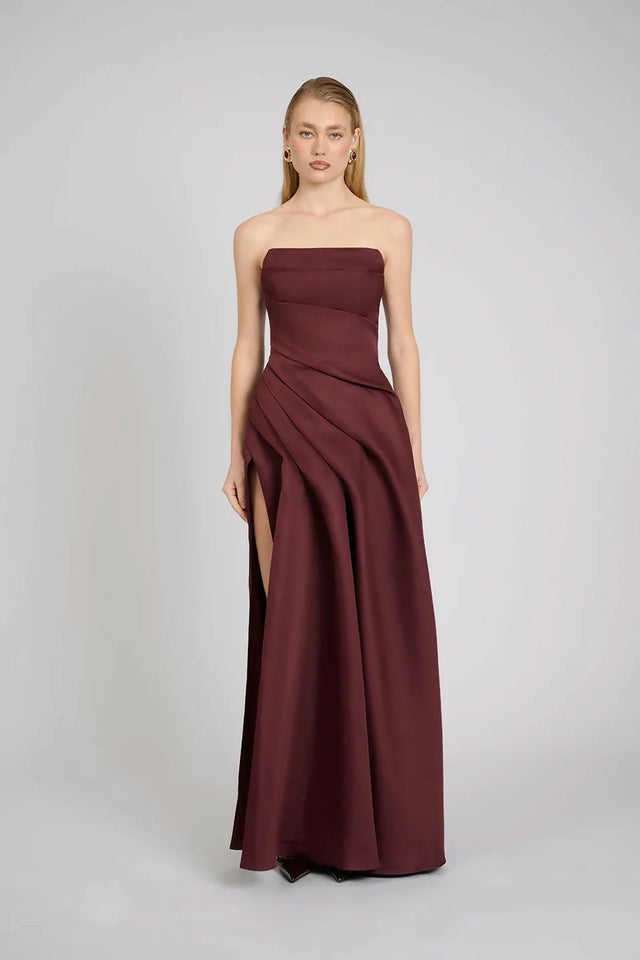 ELIYA THE LABEL Deanna Gown - Wine