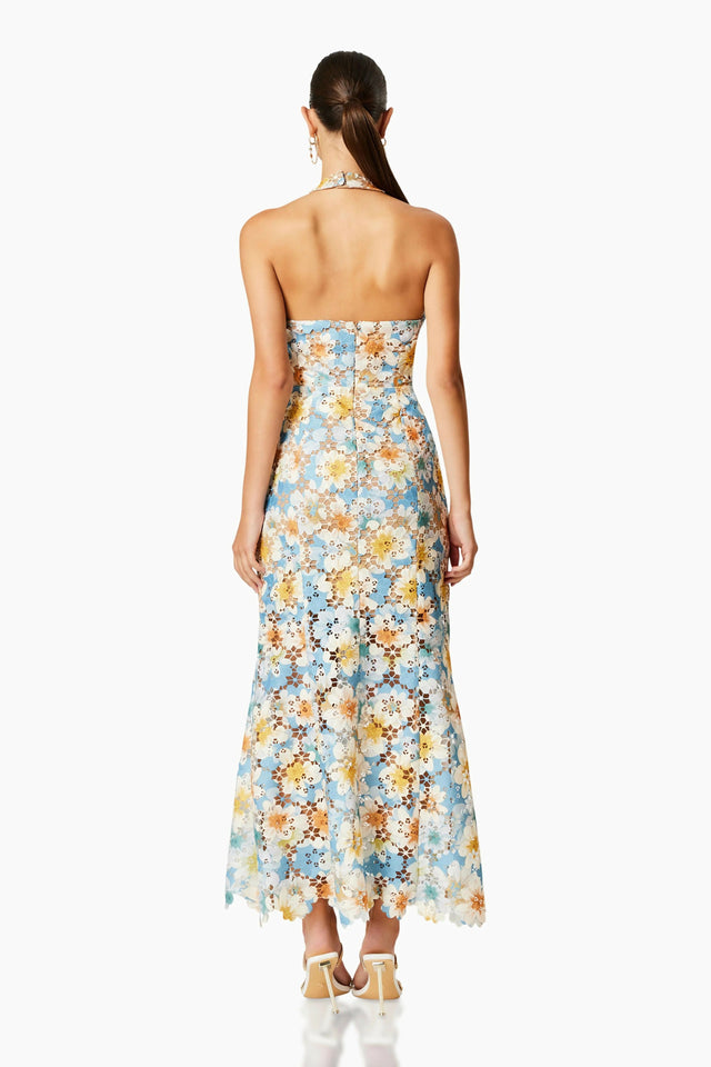 Elliatt Nesting Floral Lace Maxi Dress