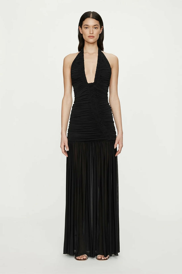 Christopher Esber Orion Maxi Dress - Black