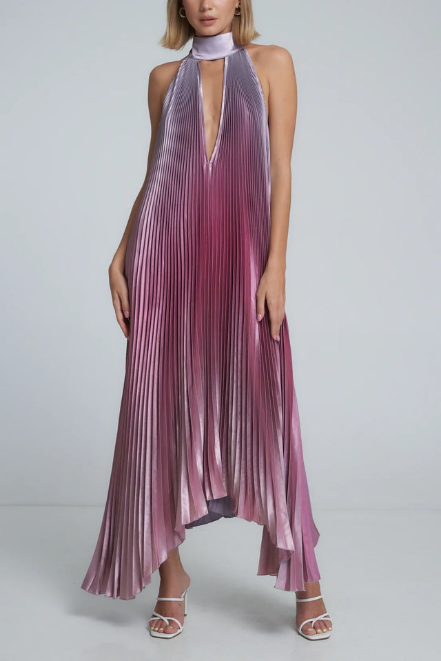 L'idee Opera Gown Mauve Ombre