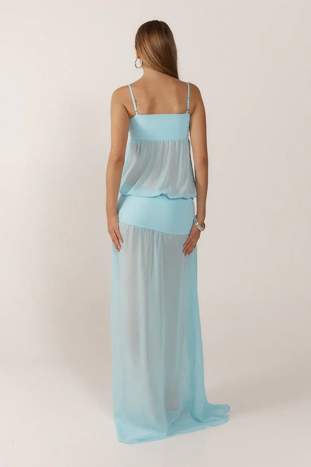 Ance Gria Romeo Gown - Aqua