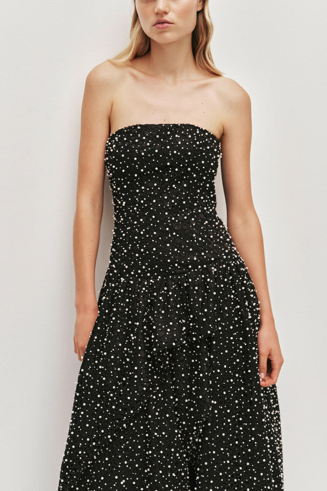 AJE Regina Pearl Gown