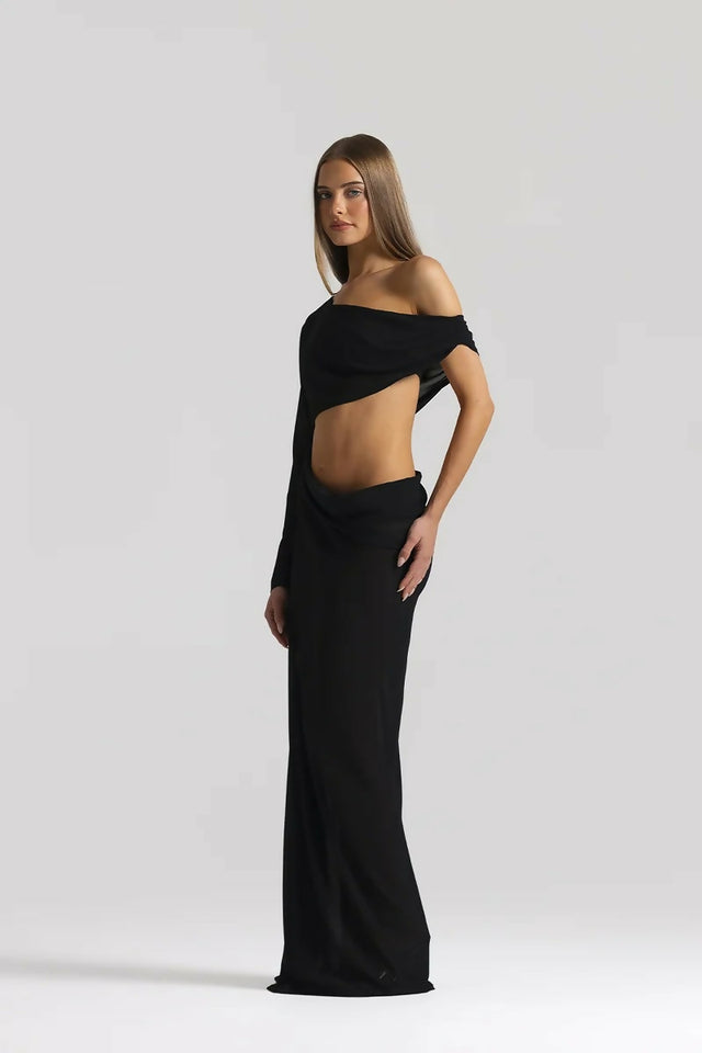 Natalie Rolt Imogen Dress in Black