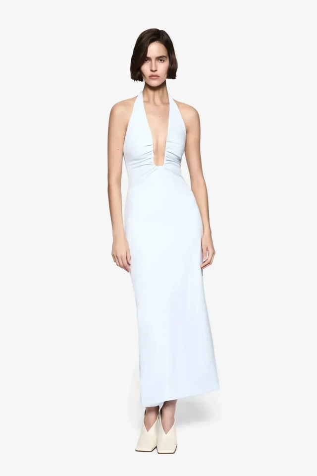 Misha The Lusi Crepe Dress - Skywriting