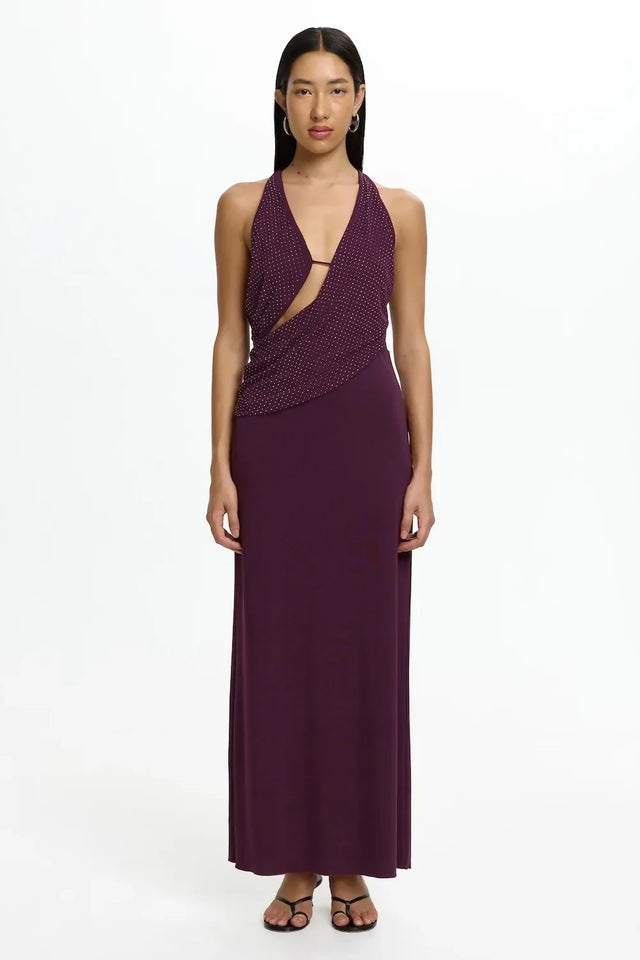 Significant Other Harriett Maxi Dress - Eggplant