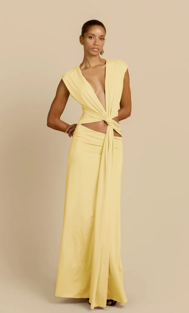 Arcina Ori Jade Dress Lemon