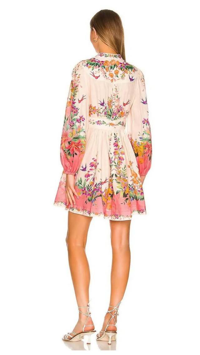 Zimmermann Tropicana Plunge Dress