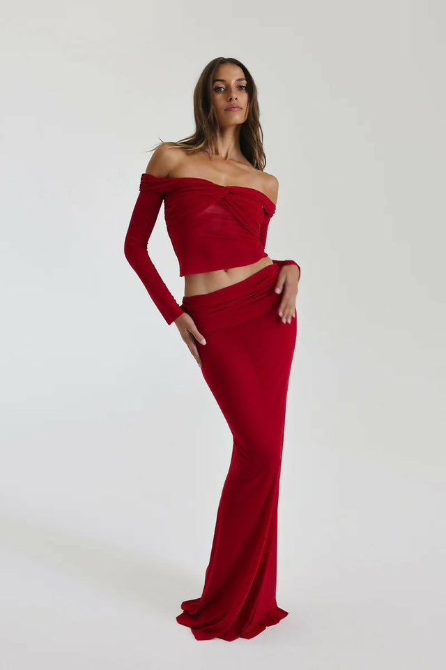 Natalie Rolt Charlotte Set - Cherry