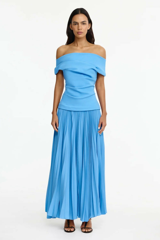 Acler Haileypark Maxi Dress in Alt Blue