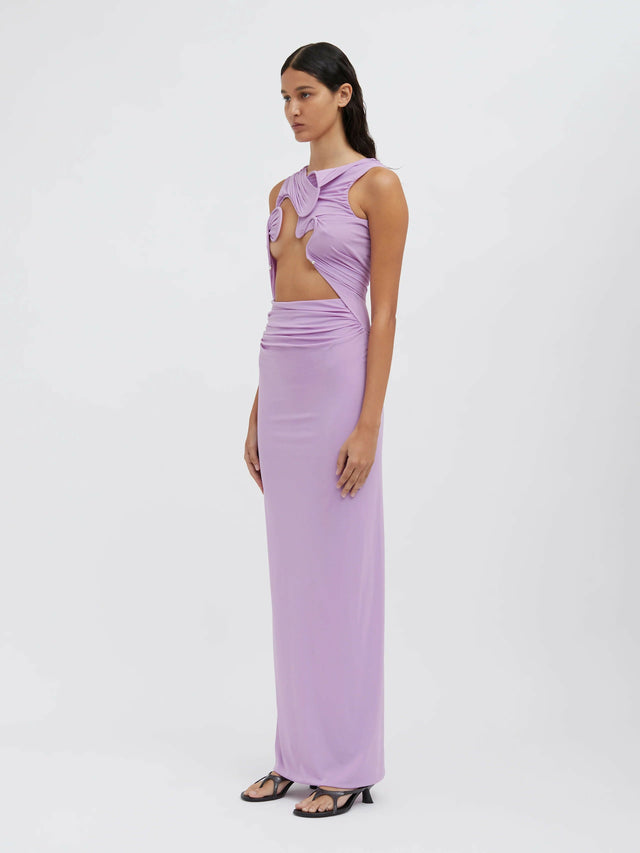 Christopher Esber Venus Tank Maxi Dress Lilac