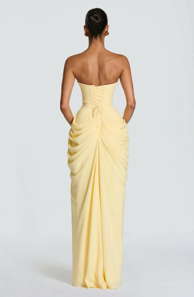 Babyboo Cyra Maxi Dress Lemon