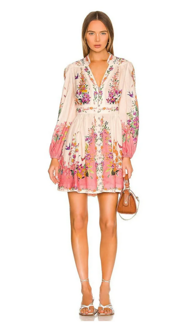 Zimmermann Tropicana Plunge Dress