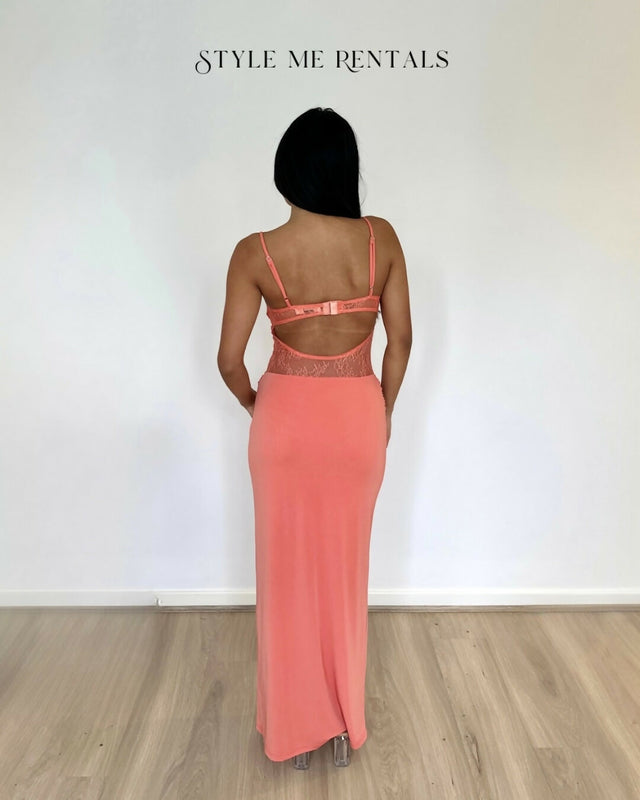 Benni Stefania Maxi Dress Grapefruit