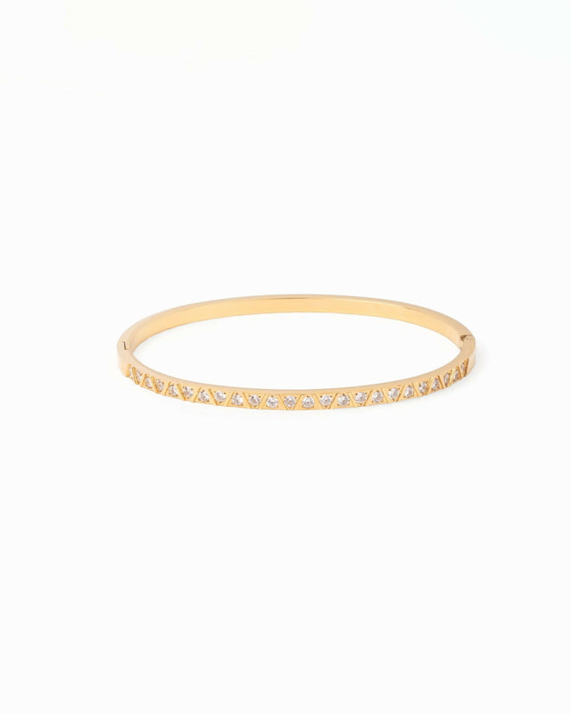 The Elan Edit (BUY TO KEEP) FLEUR CRYSTAL BANGLE