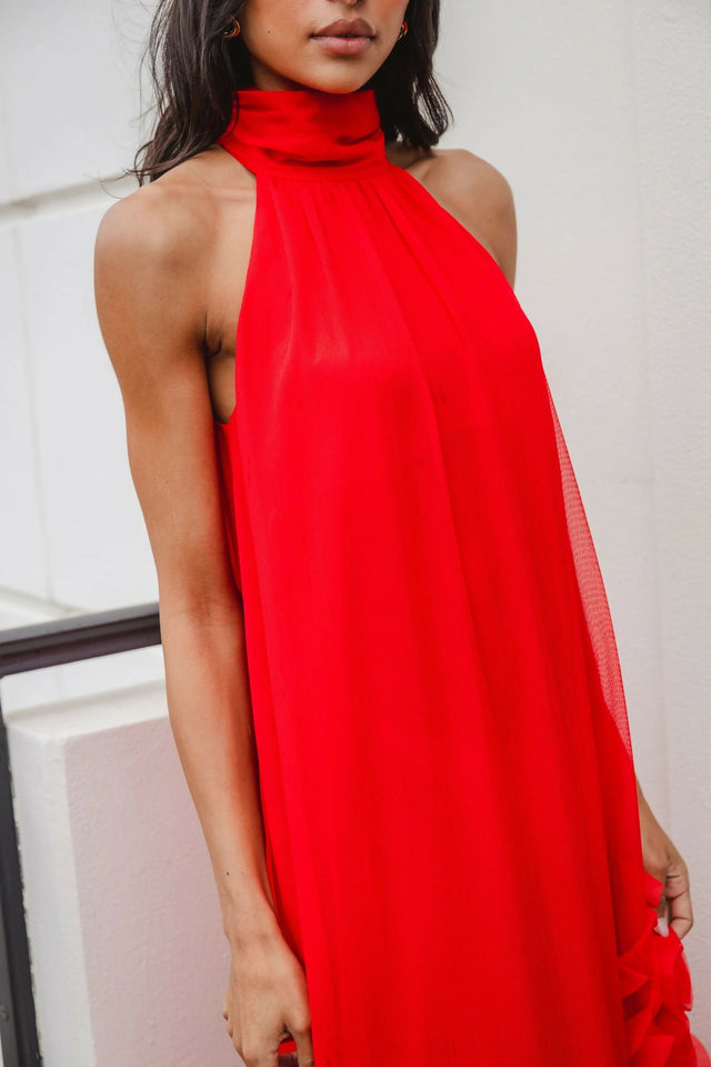 Elliatt Evelin Halter Gown