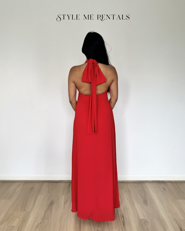 Calia Collection Antonia Maxi Dress Red