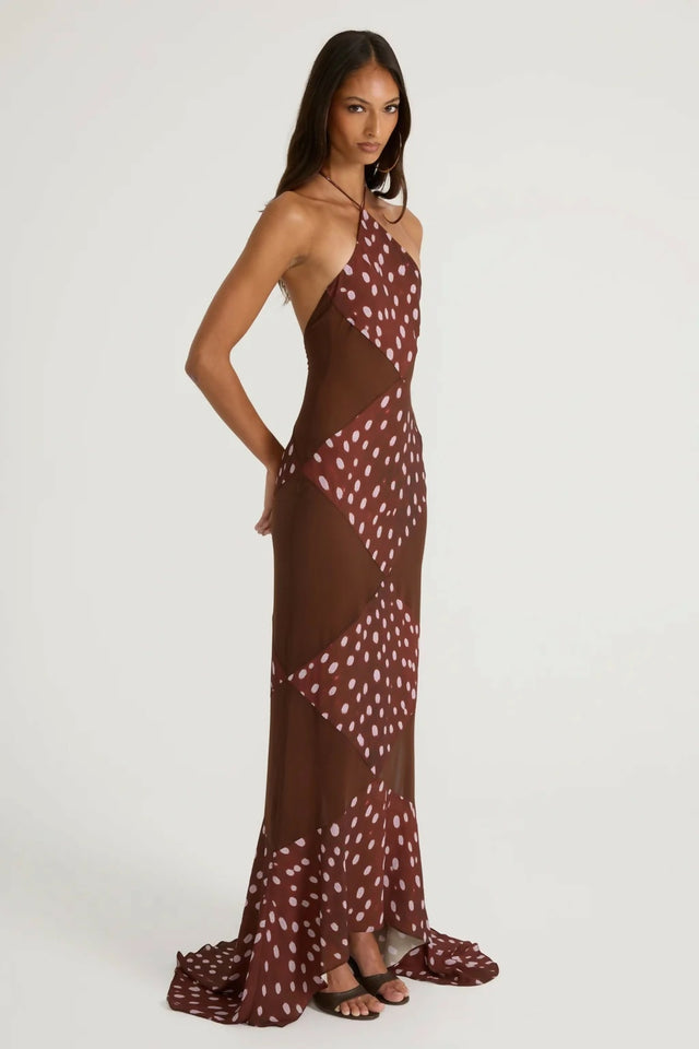 Ance Gria Delphine Gown - Deer Size 8