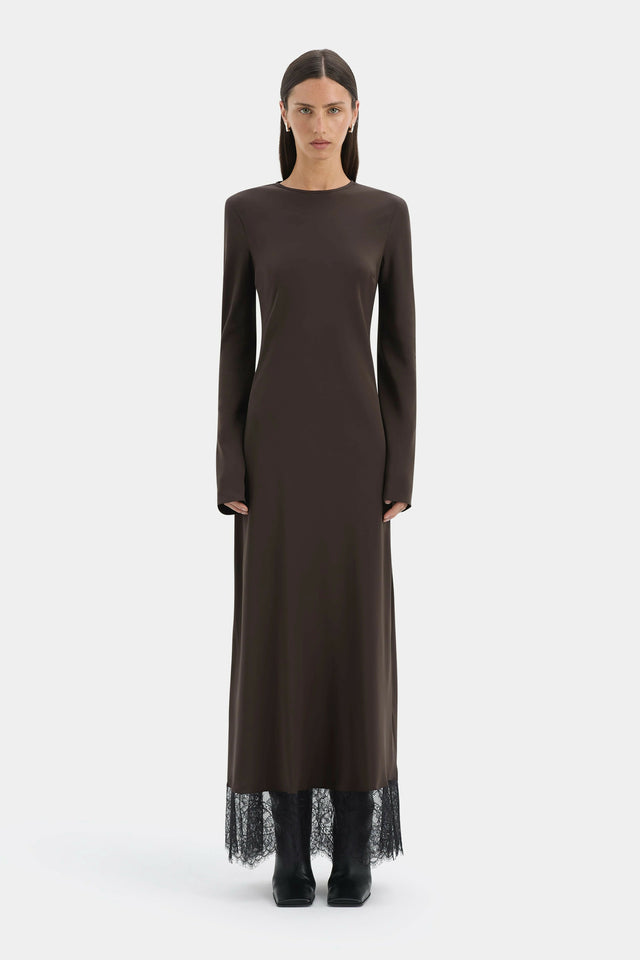 Sir Aries Long Sleeve Gown