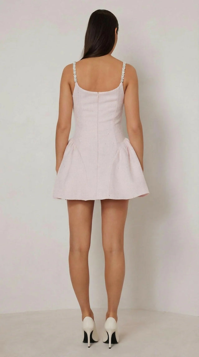 Elle Zeitoune Veda Pink Tweed