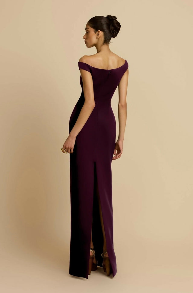 Arcina Ori Ellery Dress in Plum