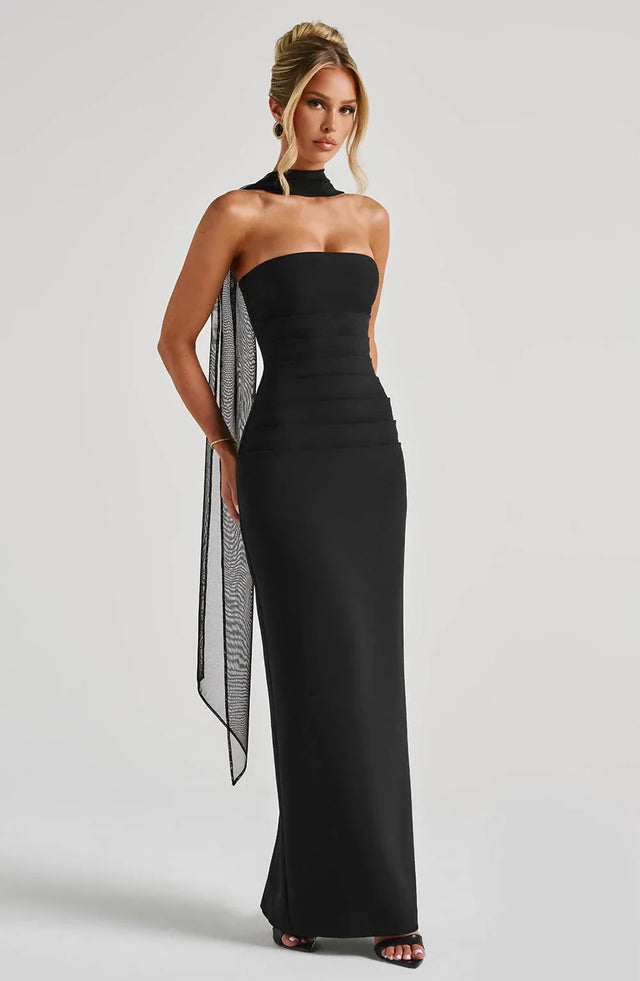 Babyboo Yulia Maxi Dress - Black
