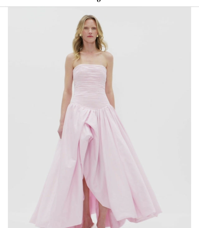 AJE Violette Bubble Hem Maxi Dress