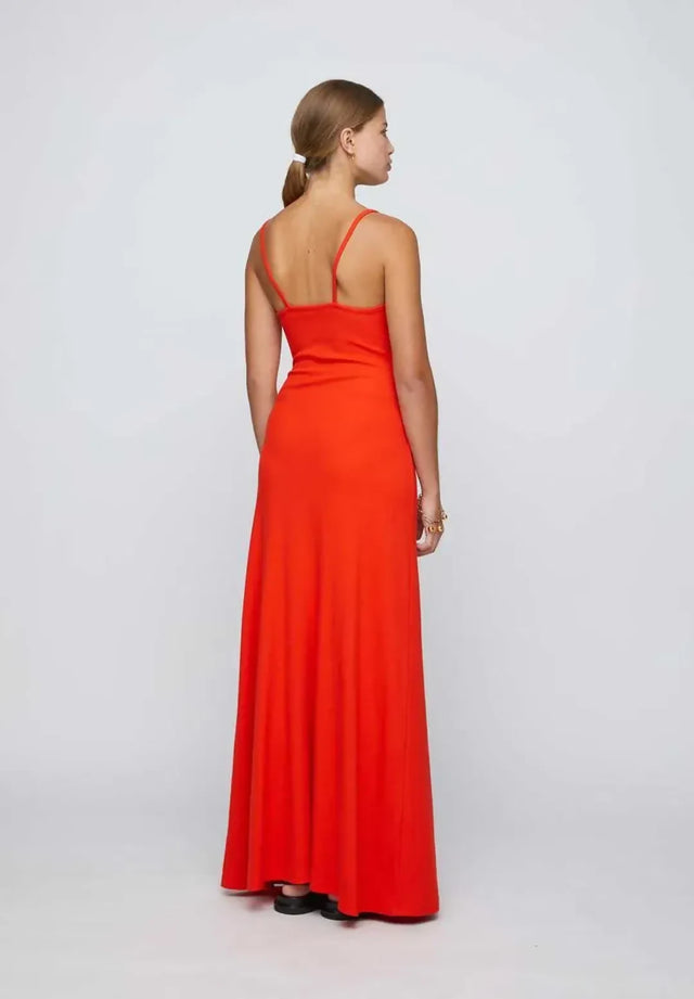 Anna Quan Natalia Maxi Cutout Dress Chili Red