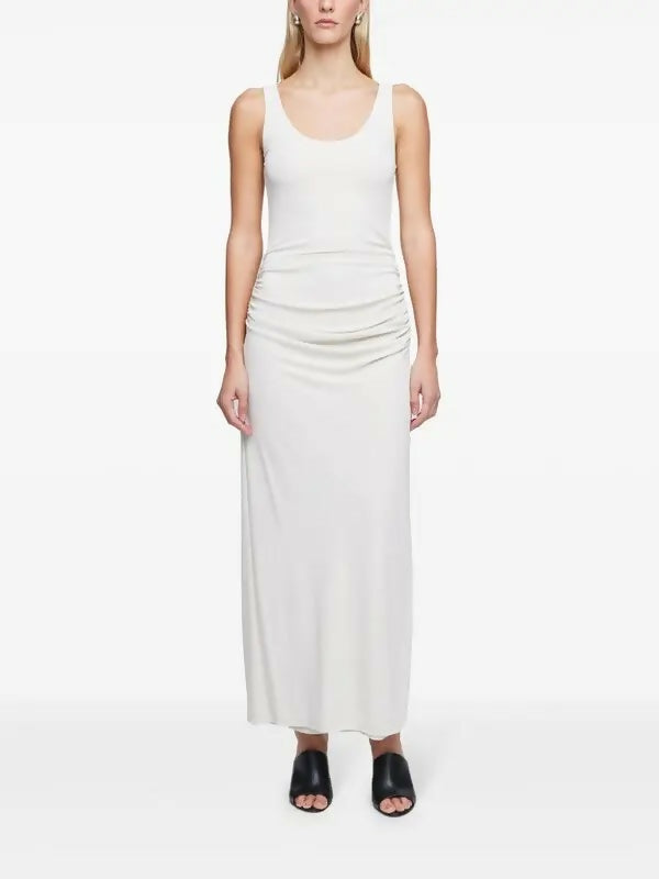 ANNA QUAN Shelley Maxi Dress in Dove Grey