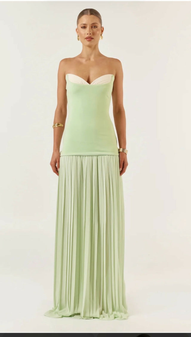 She is Olla Nicolette maxi dress