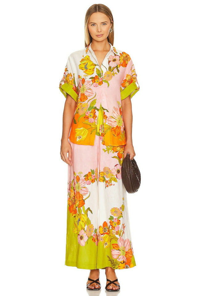 ALEMAIS Silas Shirt & Pant Set Floral Multi
