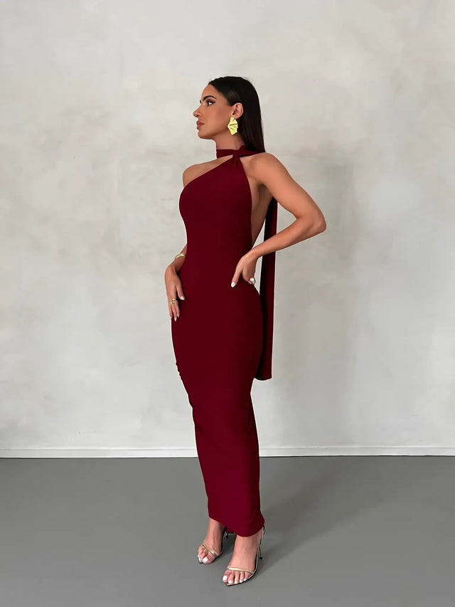 Melani The Label Leonie Halter Dress