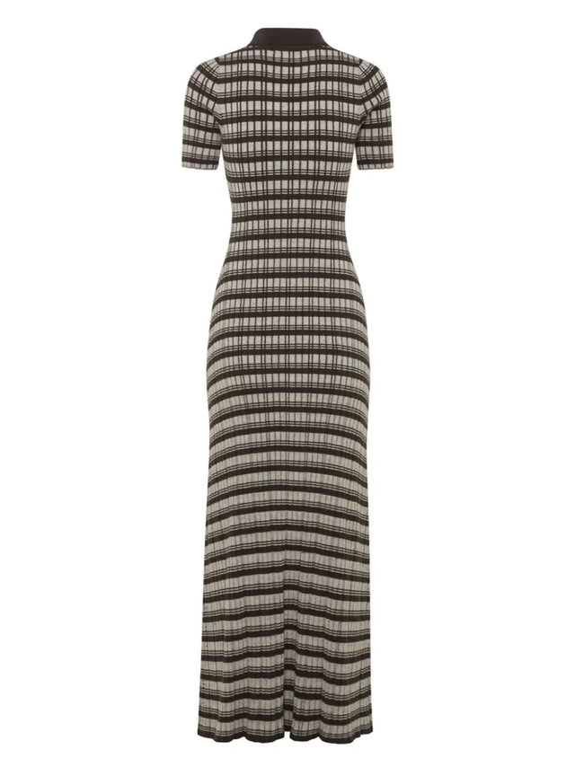 Anna Quan Penelope Midi Dress Tiramisu Brown