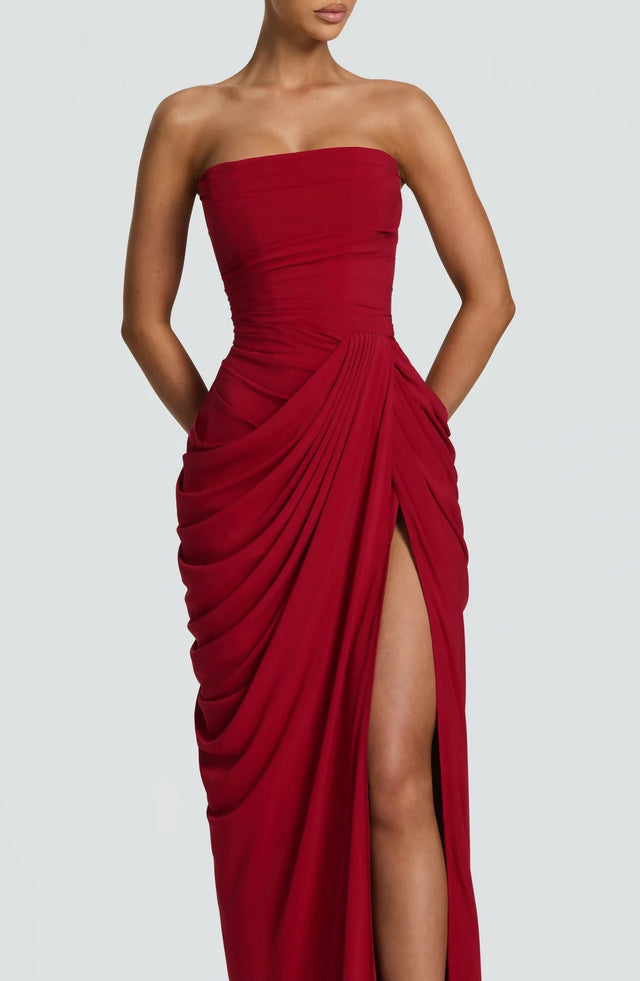 Babyboo Cyra Maxi Dress Red