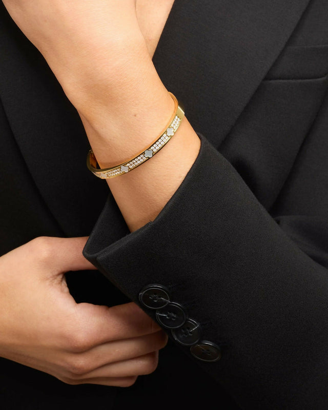 The Elan Edit (BUY TO KEEP) Cleo Crystal Bangle