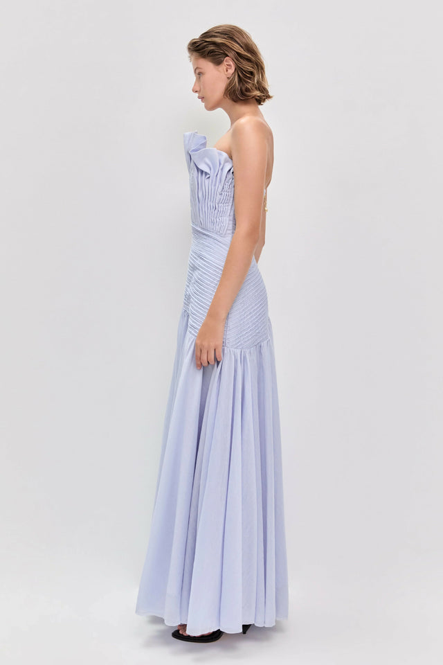 Aje Aquiline Gown in French Blue
