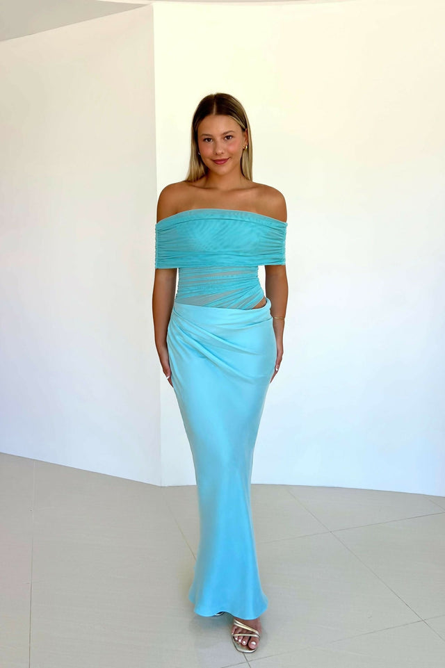 Benni Nico Off Shoulder Maxi Dress