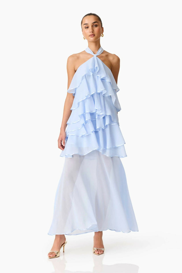 Elliatt Eliane Halter Maxi Dress
