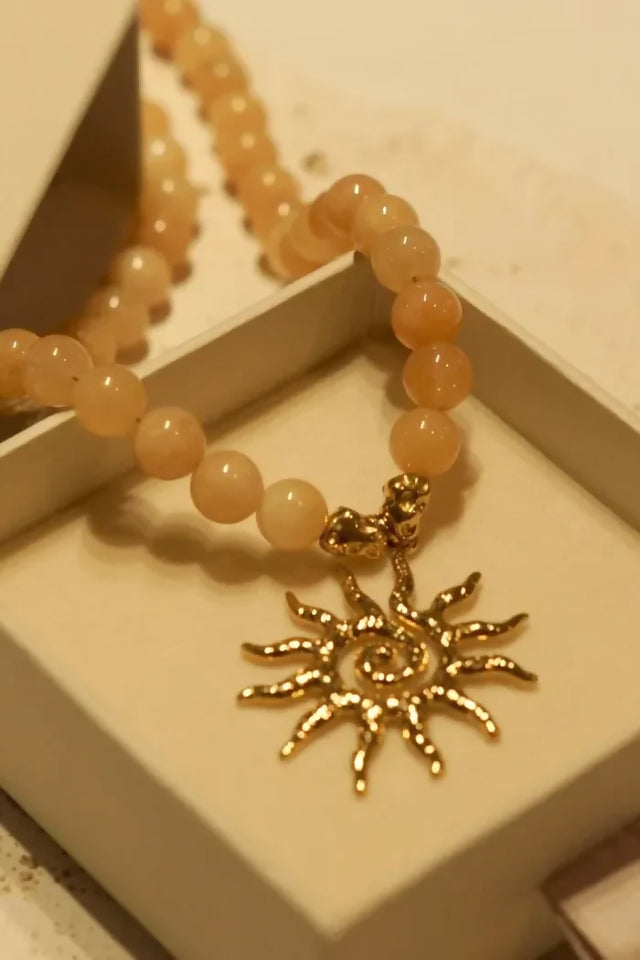 Junie + Belle Maggie Sun Necklace