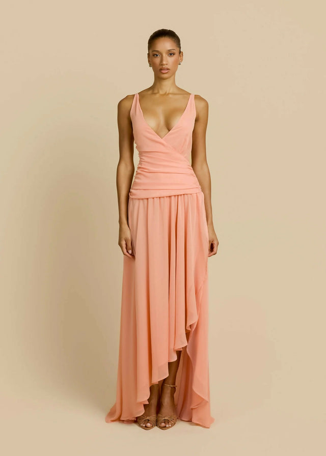 Arcina Ori Delilah Dress Peach Size 8, 10