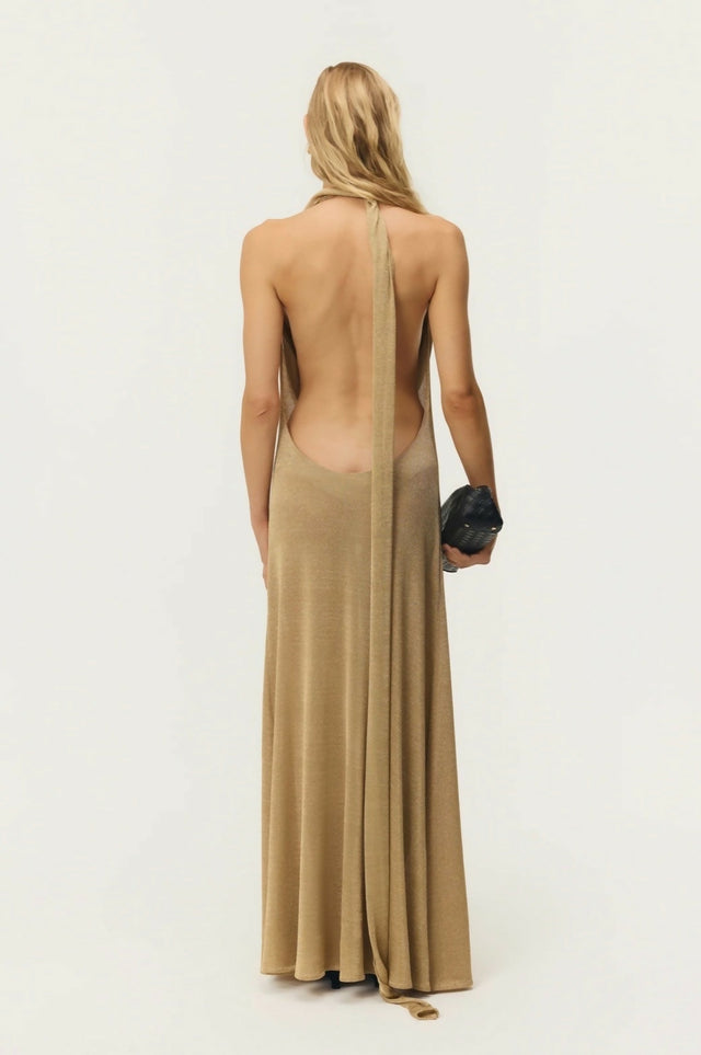 ARCINA ORI Kaia Dress in Gold