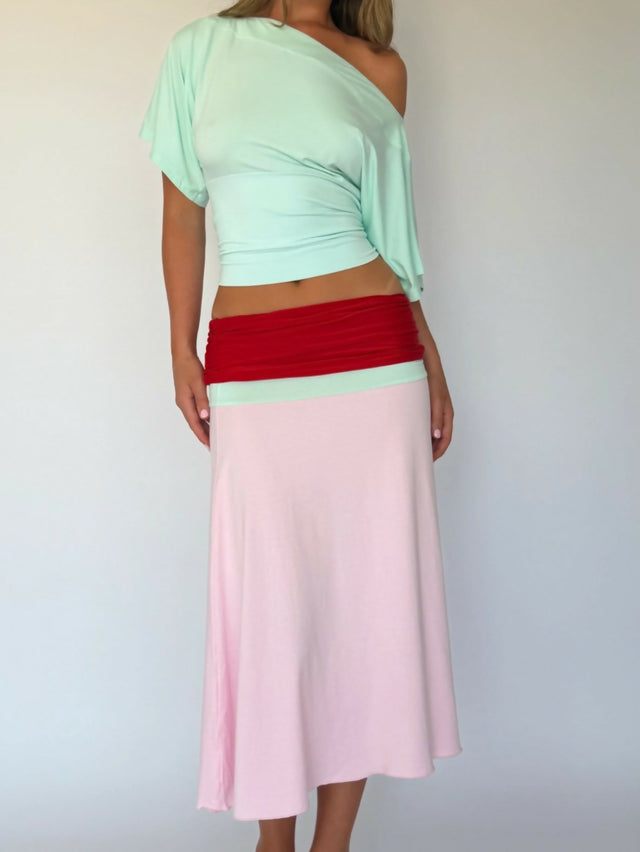 BLANCH WEAR Lucy Midi Skirt & Stella Tee