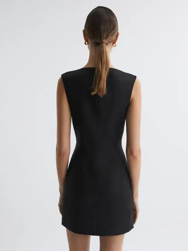 Anna Quan Lia Dress Black Ink